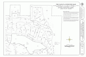 Zapata community plat map - Sheet Three (3) of Five (5)
